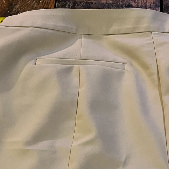 Rafaella Curvy Dress Pants- Cream, 16W - Picture 4 of 10